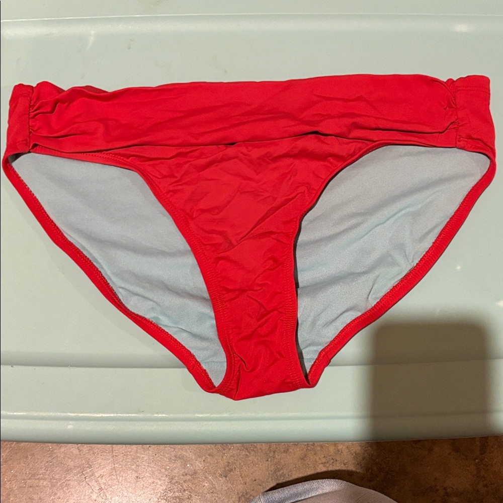 Classic Red Bikini Bottom